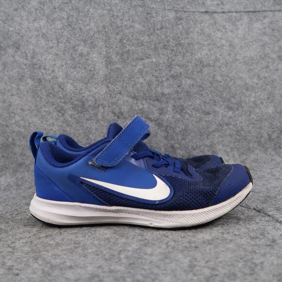 Nike Shoes Kids 2Y Athletic Trainer Sneakers Blue Active Running Downshifter - Picture 1 of 12